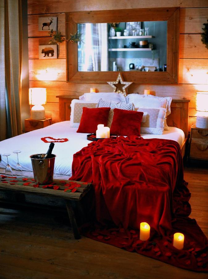 Le Chalet Romantique En Montagne, Spa, Ecran Cinema, Lit King Size, Day Use, 5Min Centre Évreux Eksteriør bilde