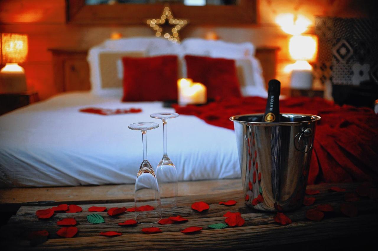 Le Chalet Romantique En Montagne, Spa, Ecran Cinema, Lit King Size, Day Use, 5Min Centre Évreux Eksteriør bilde